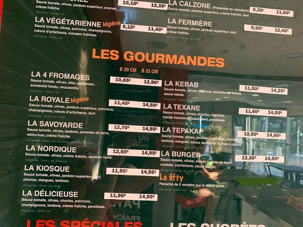 Menu_Le Kiosque à Pizzas_Saint-Apollinaire_immagine_4