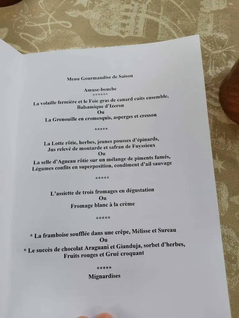 Menu_Le Relais du Çatey_L'Isle-d'Abeau_image_1