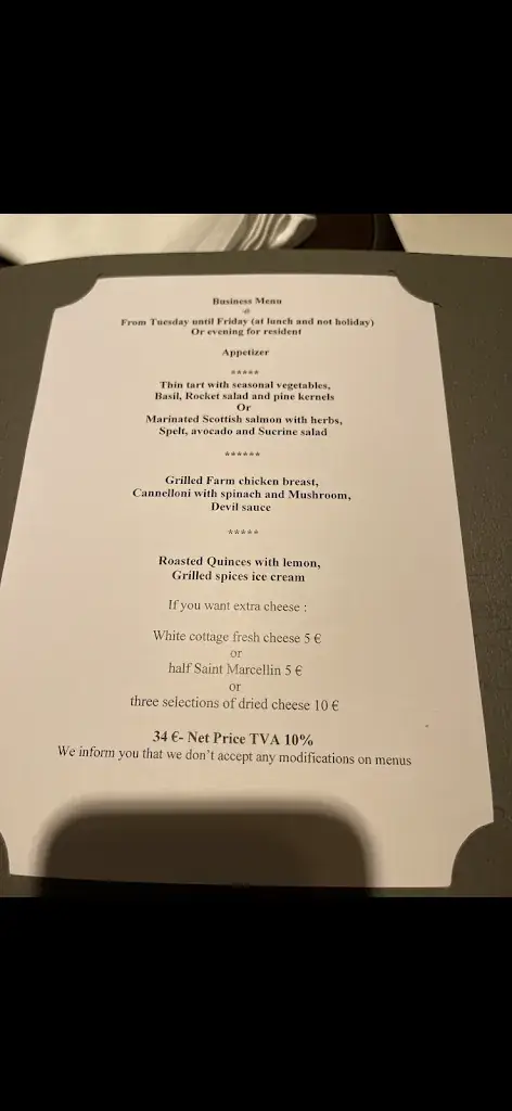 Menu_Le Relais du Çatey_L'Isle-d'Abeau_image_3