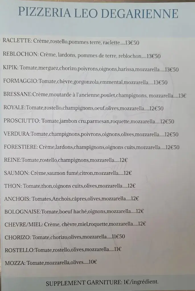 Menu_Pizzeria Léo Degarienne_Saint-Léger-sur-Dheune_image_1