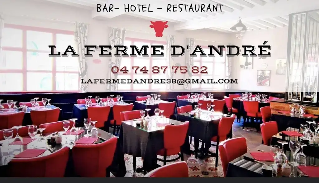 La Ferme d André - Bar - Hôtel - Restaurant - Saint Jean de Bournay restaurant in Saint-Jean-de-Bournay