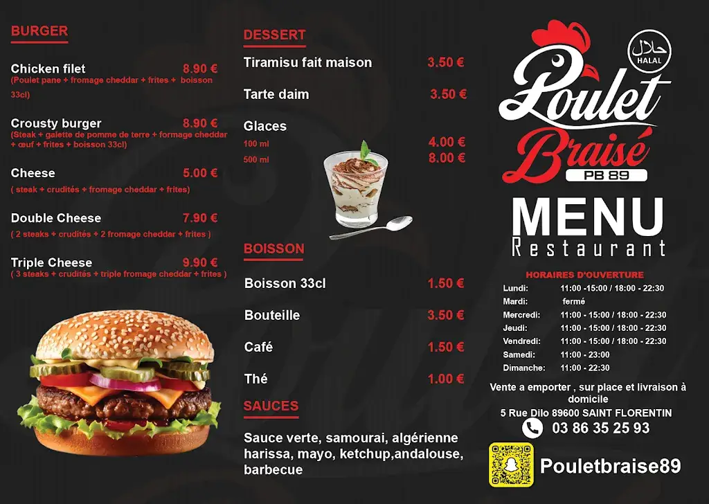 Menu_Poulet Braisé PB 89_Saint-Florentin_image_2