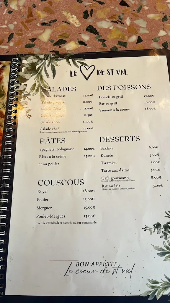 Menu_Le Cœur de St Val_Saint-Valérien_image_1