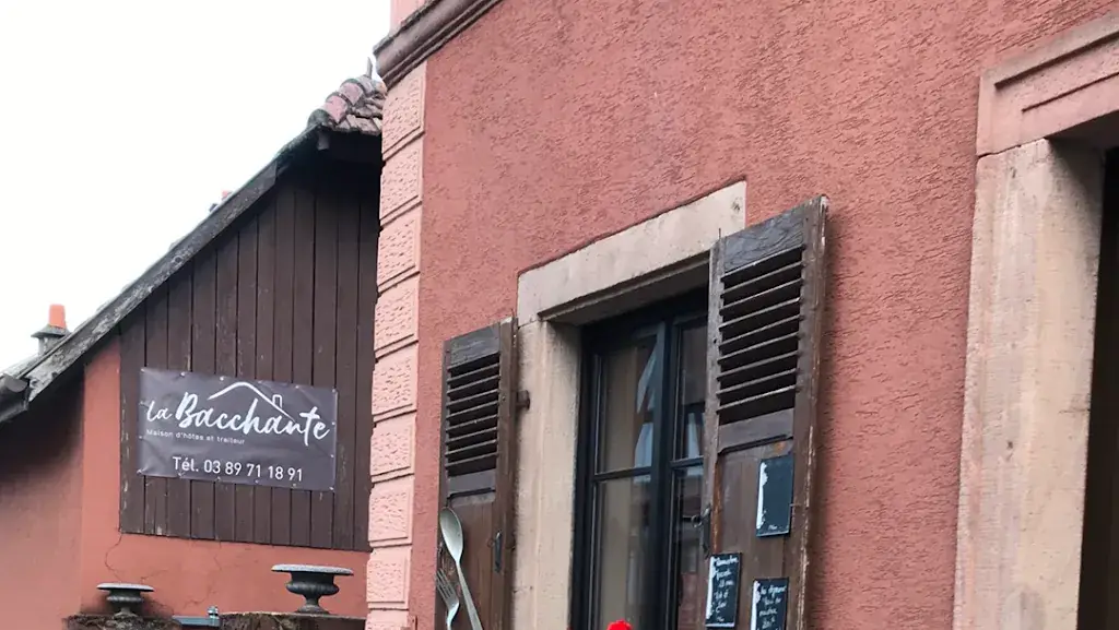 La Bacchante Restaurant in Saint-Hippolyte