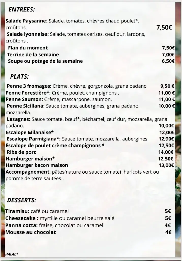 Menü_La Cambuse_Sancé_Bild_2