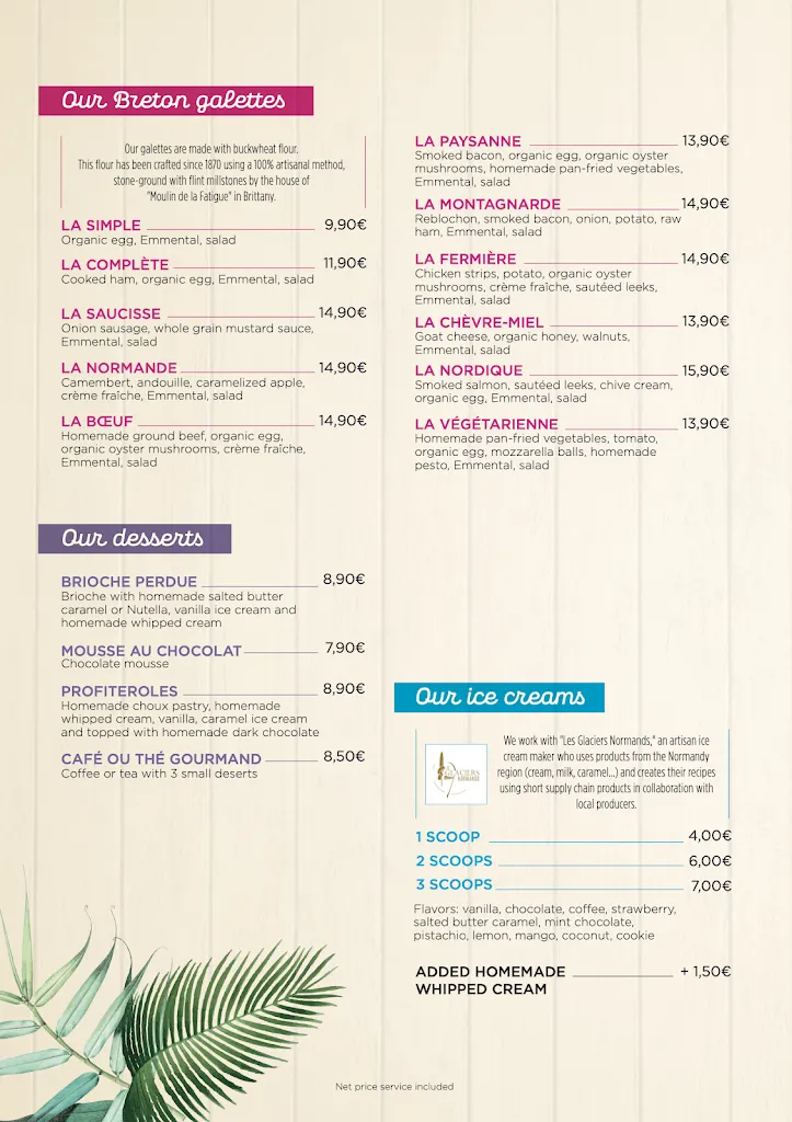 Menu_Papagayo Trinquer Picorer rêver_Saint-Aubin-sur-Mer_immagine_1