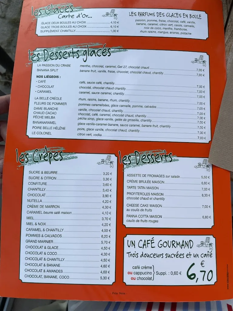 Menu_Le Crabe Vert_Saint-Aubin-sur-Mer_image_2