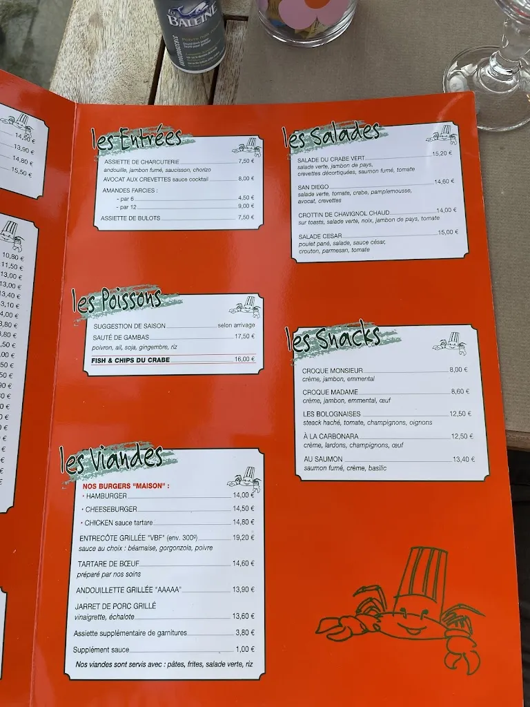 Menu_Le Crabe Vert_Saint-Aubin-sur-Mer_image_4