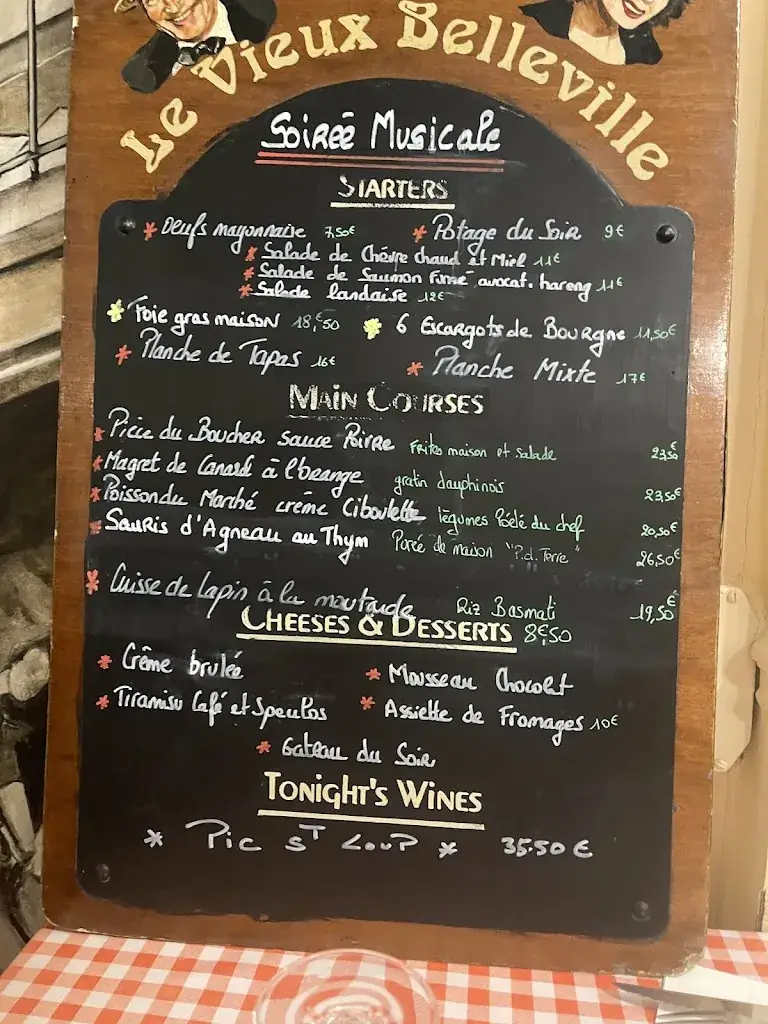 Menu_Vieux Belleville_Paris_image_1