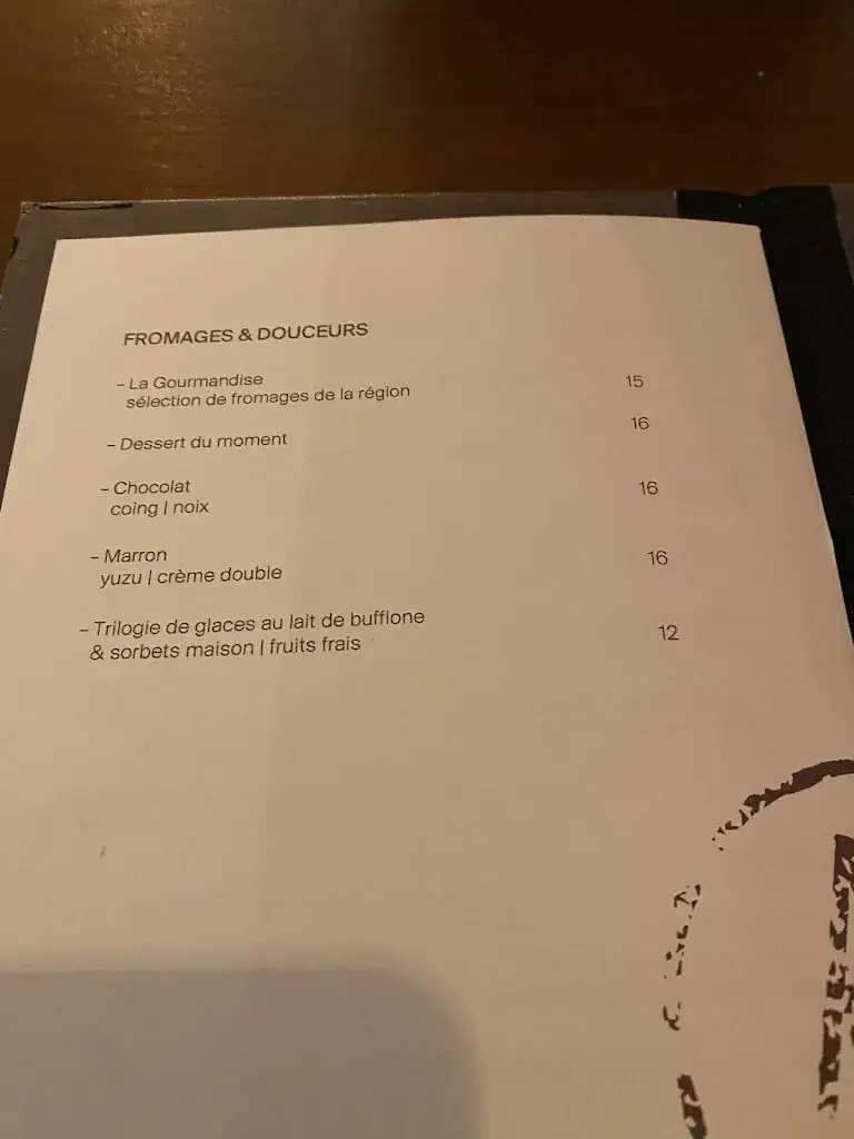 Menu_Restaurant Maison du Village_Saint-Aubin-Sauges_image_1