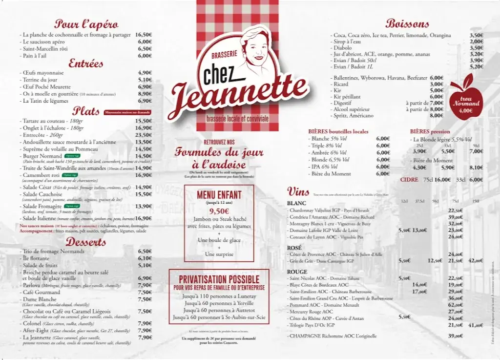 Menu_Chez Jeannette Saint Aubin sur Scie_Saint-Aubin-sur-Scie_image_1