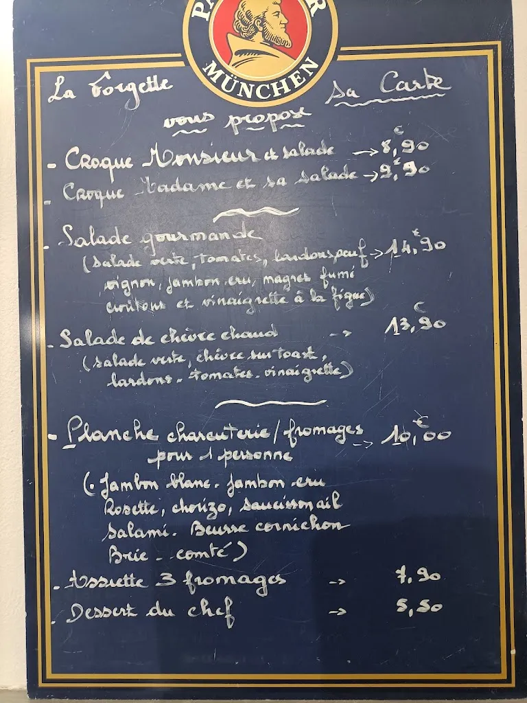 Menu_La Forgette Restaurant bar tabac FDJ_Sauvigny-les-Bois_image_1