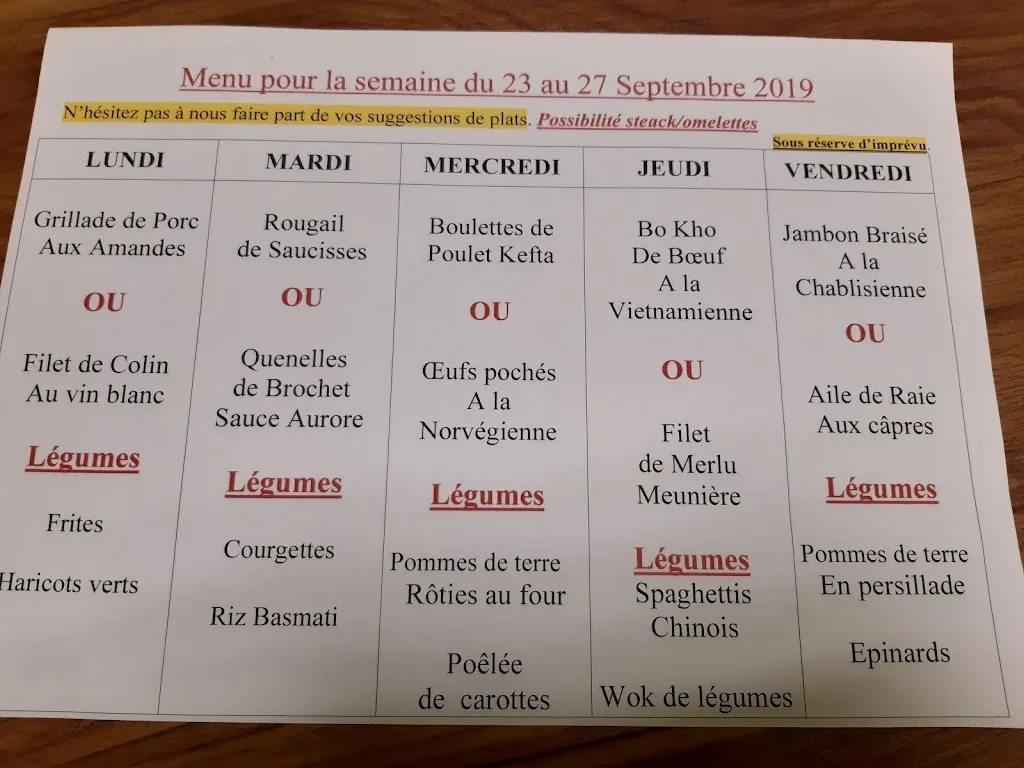 Menu_La Clé Sénochoise_Sassenay_image_3