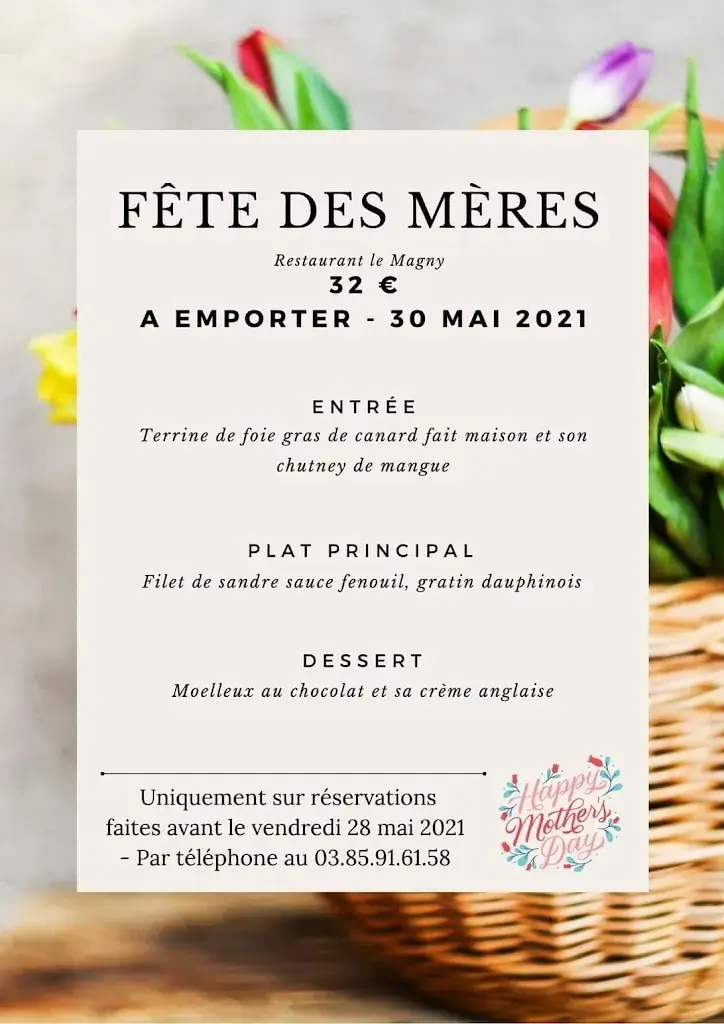 Menu_Restaurant Le Magny_Sassenay_image_4