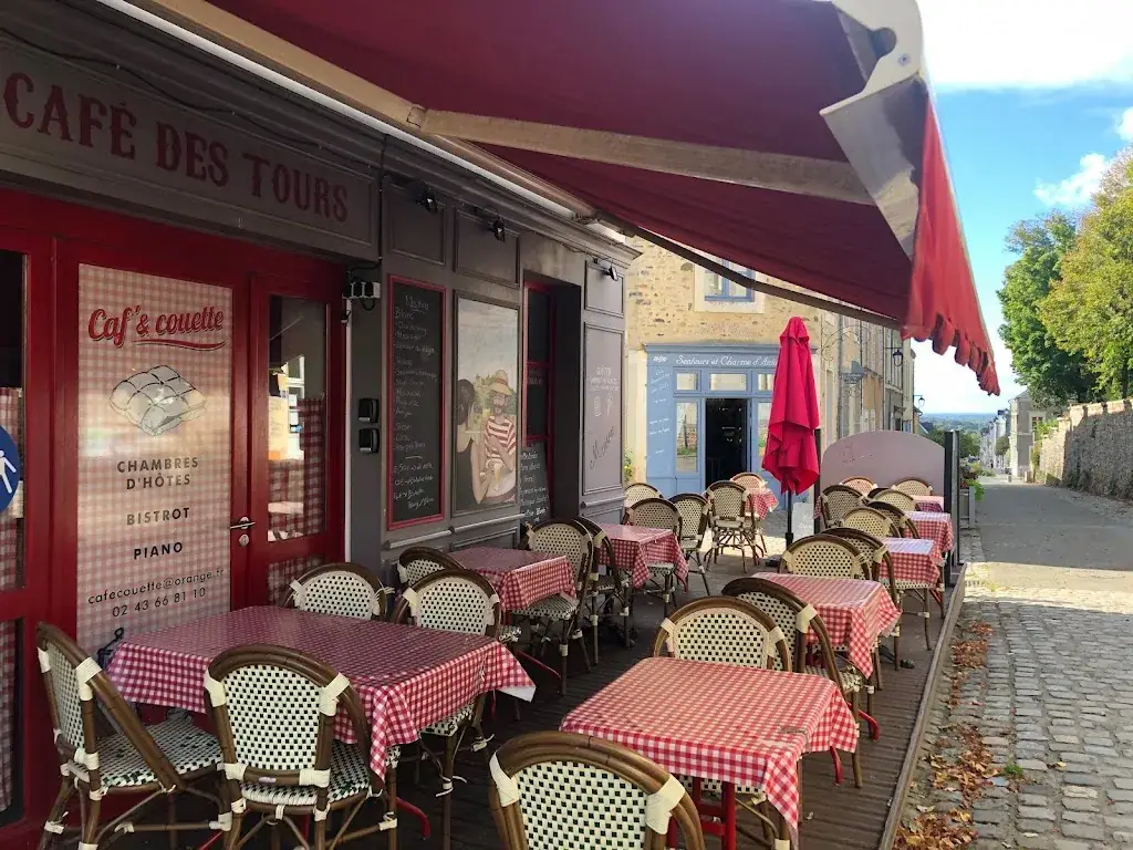Caf&Couette ristorante a Sainte-Suzanne-et-Chammes