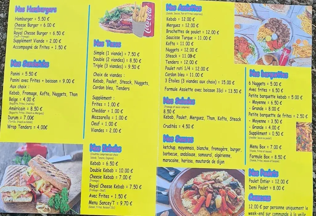 Menu_Sancey't Boulevard_Sancey_image_1