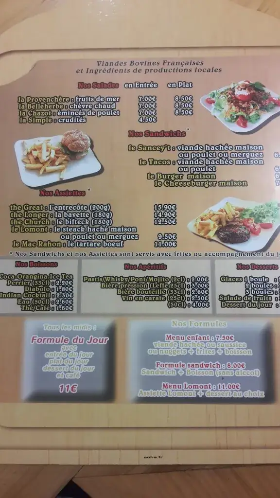 Menu_Sancey't Boulevard_Sancey_image_2