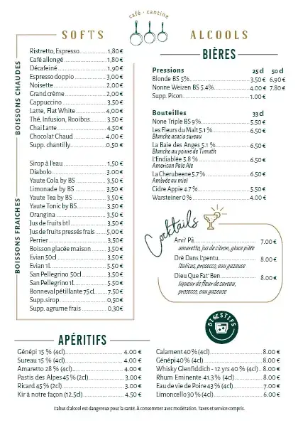 Menu_Colonel Popote_Barberaz_image_2