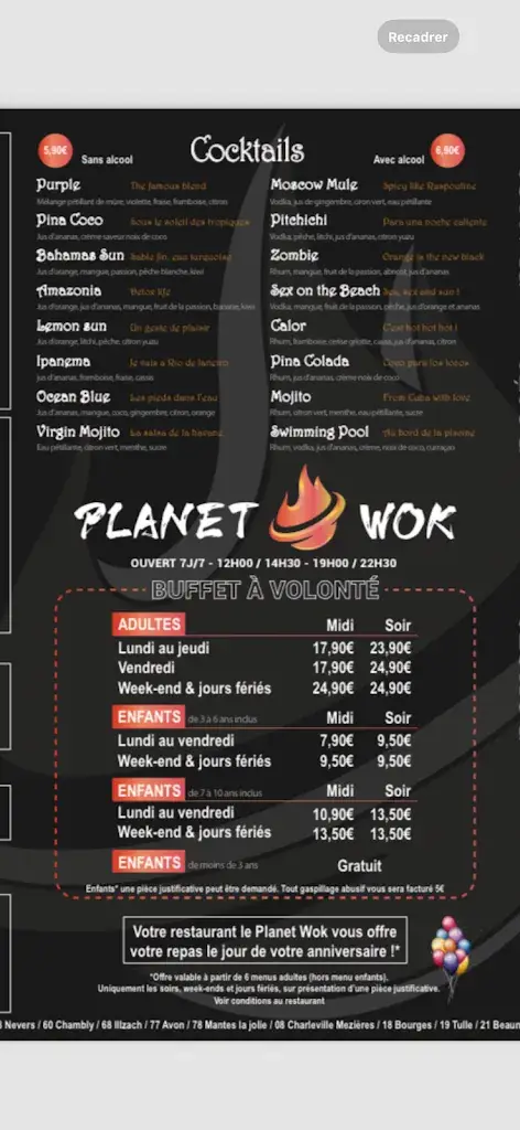 Menu_Planet Wok_Savigny-lès-Beaune_image_2