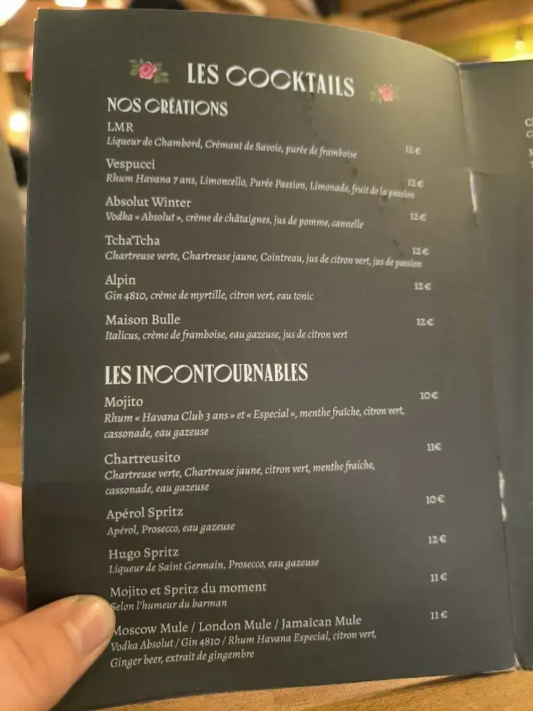 Menu_Hôtels Restaurant Seminars & Spa La Maison Rouge_Barberaz_image_3