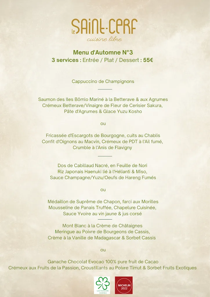 Menu_Le Saint Cerf_Besançon_image_3
