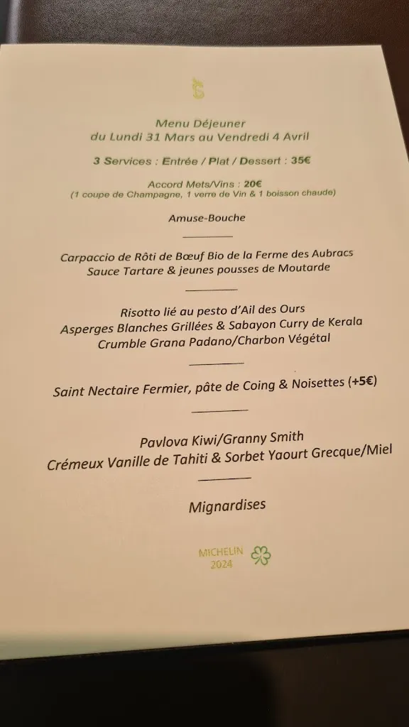 Menu_Le Saint Cerf_Besançon_image_4