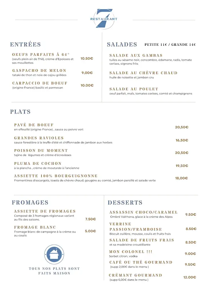Menu_Restaurant le 7_Saulieu_image_1