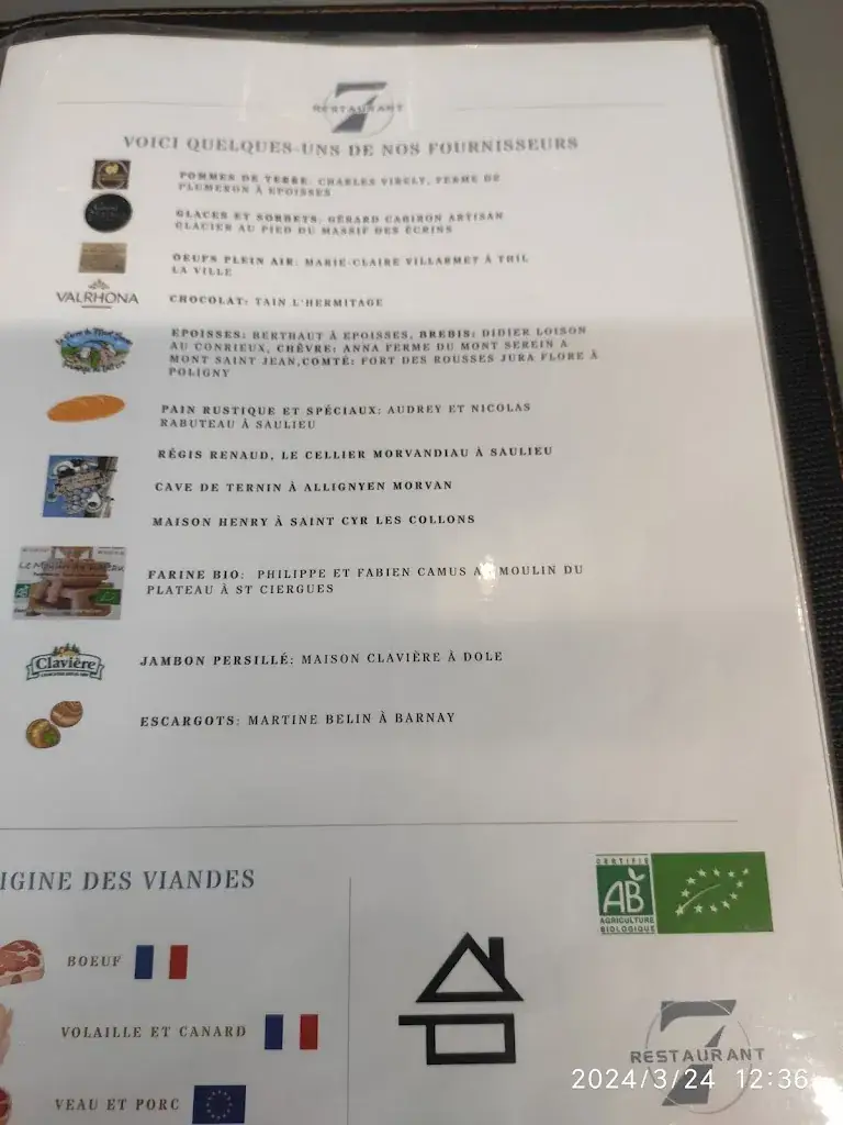 Menu_Restaurant le 7_Saulieu_image_3