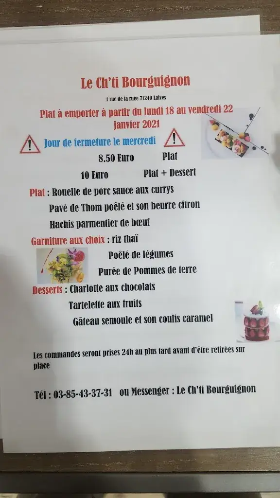 Menu_Le Ch'ti Bourguignon_Laives_image_4