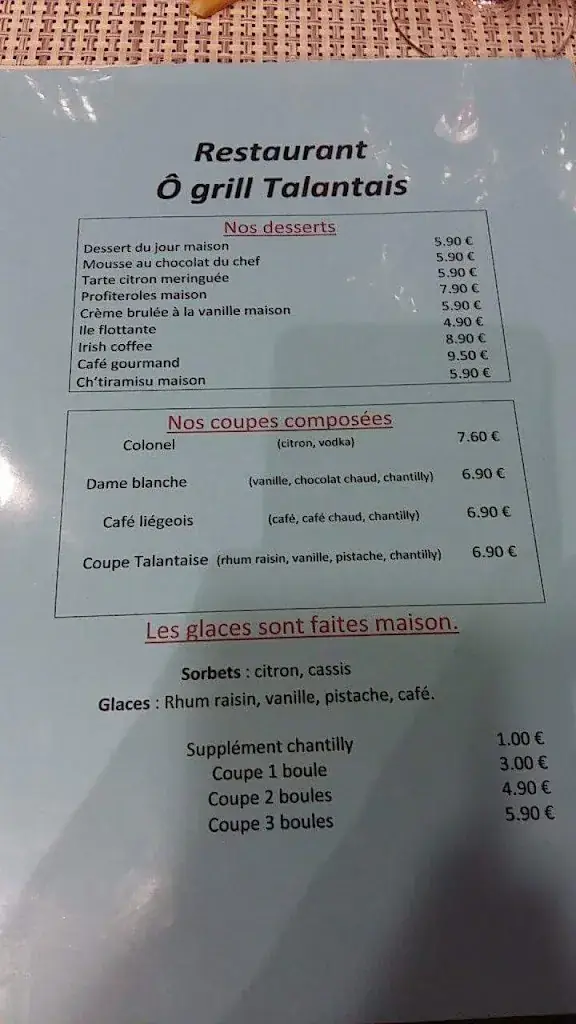 Menu_Les Lauriers_Talant_image_2