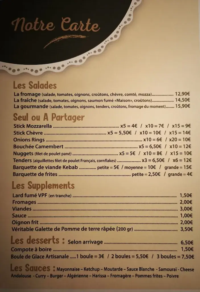 Menu_Restaurant lexcellence Seurre_Seurre_immagine_2