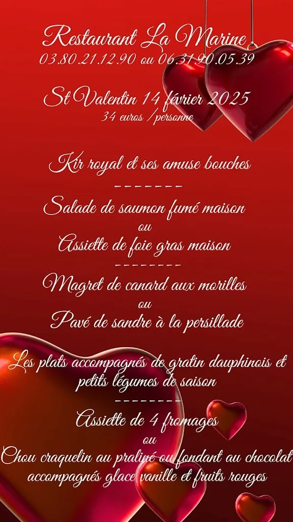 Menu_Restaurant La Marine_Seurre_image_4