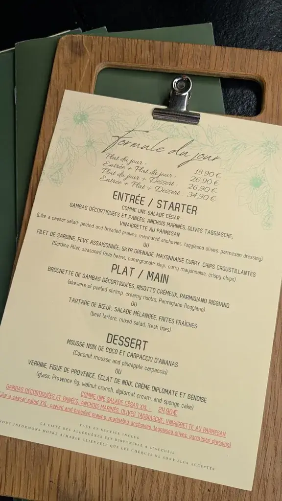 Menu_L'Aile ou la Cuisse_Saint-Rémy-de-Provence_image_1