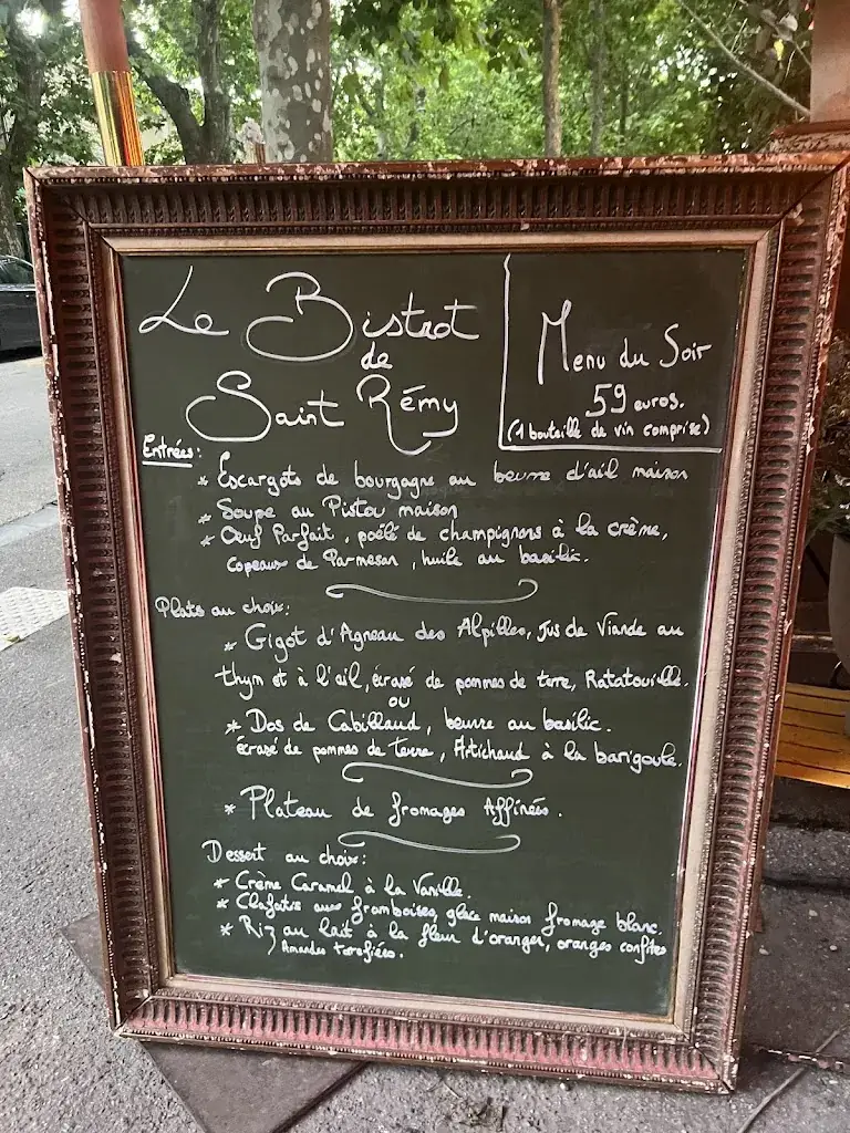 Menu_Le bistrot de saint Rémy_Saint-Rémy-de-Provence_image_3