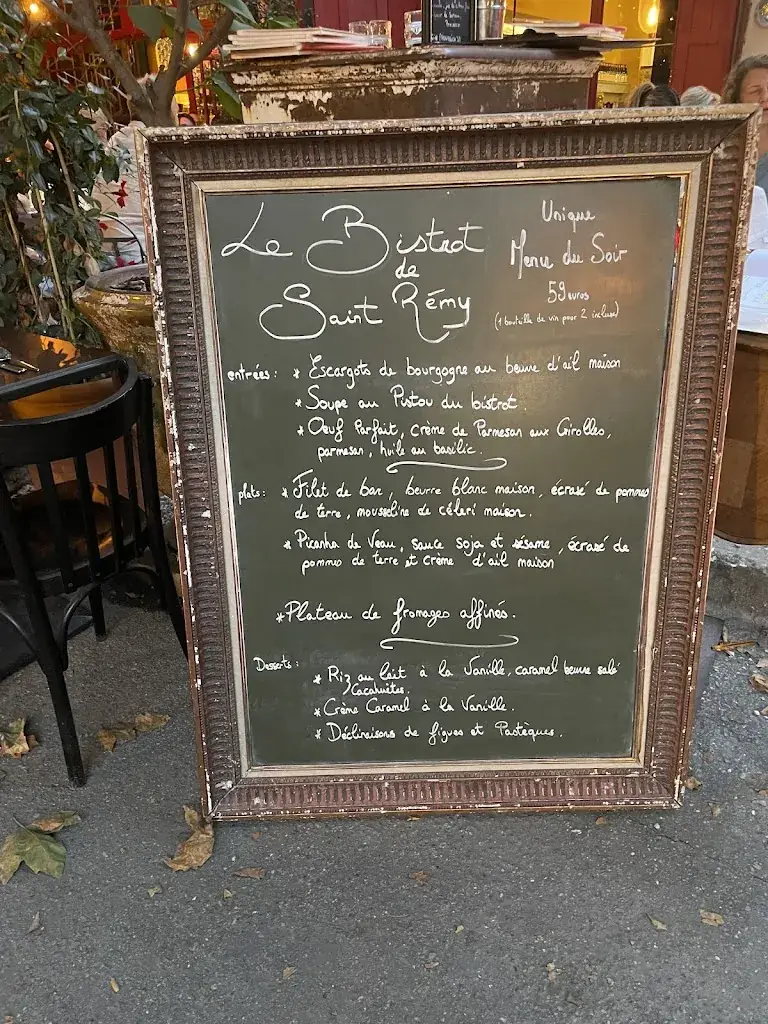 Menu_Le bistrot de saint Rémy_Saint-Rémy-de-Provence_image_4