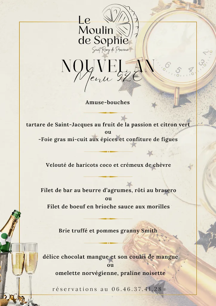 Menü_Le Moulin De Sophie_Saint-Rémy-de-Provence_Bild_1