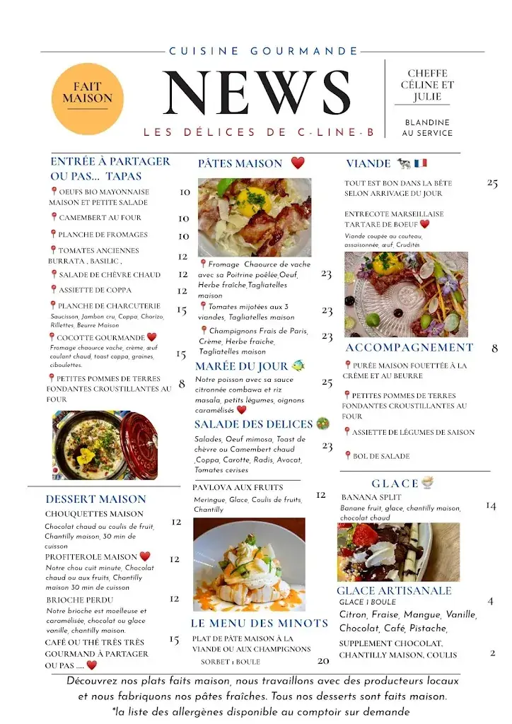 Menu_Les délices de c line b_Saint-Rémy-de-Provence_image_1