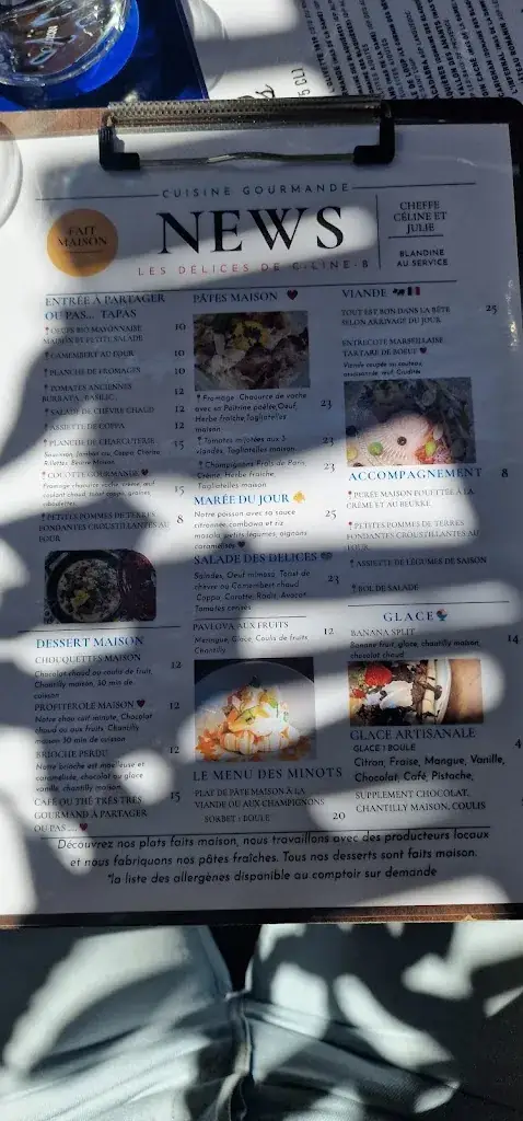 Menu_Les délices de c line b_Saint-Rémy-de-Provence_image_2