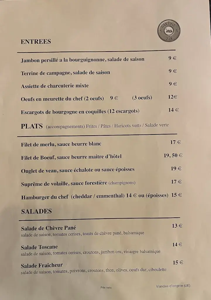 Menu_La Cantine de Zan_Semur-en-Auxois_image_1