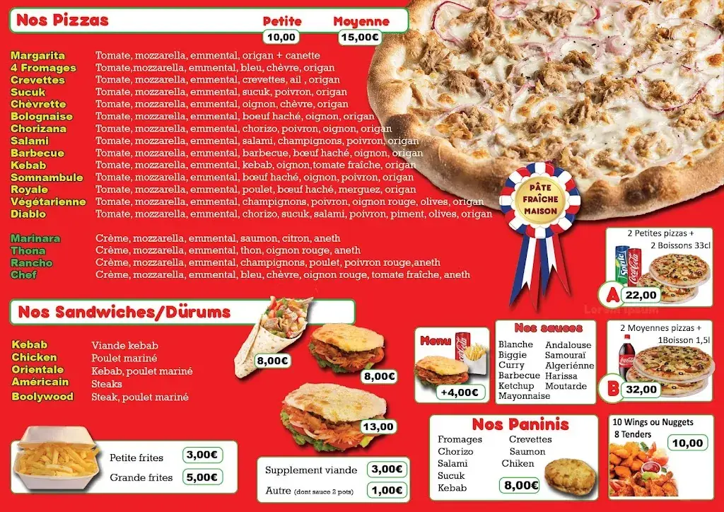 Menü_Restaurant VAIVRE_Vesoul_Bild_1