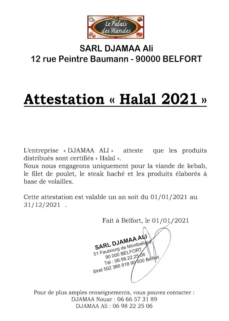 Menü_Restaurant VAIVRE_Vesoul_Bild_3