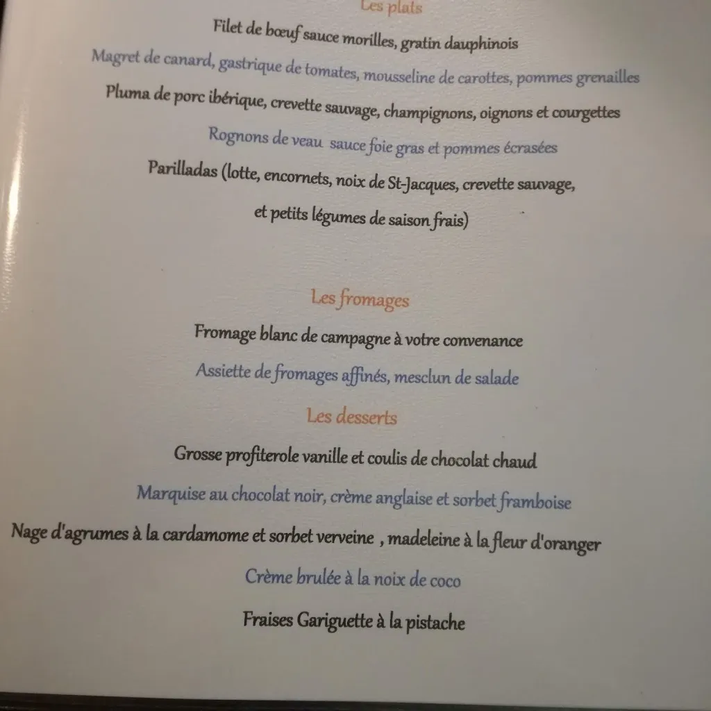 Menu_Restaurant L'ATARAXIE_Toucy_immagine_4