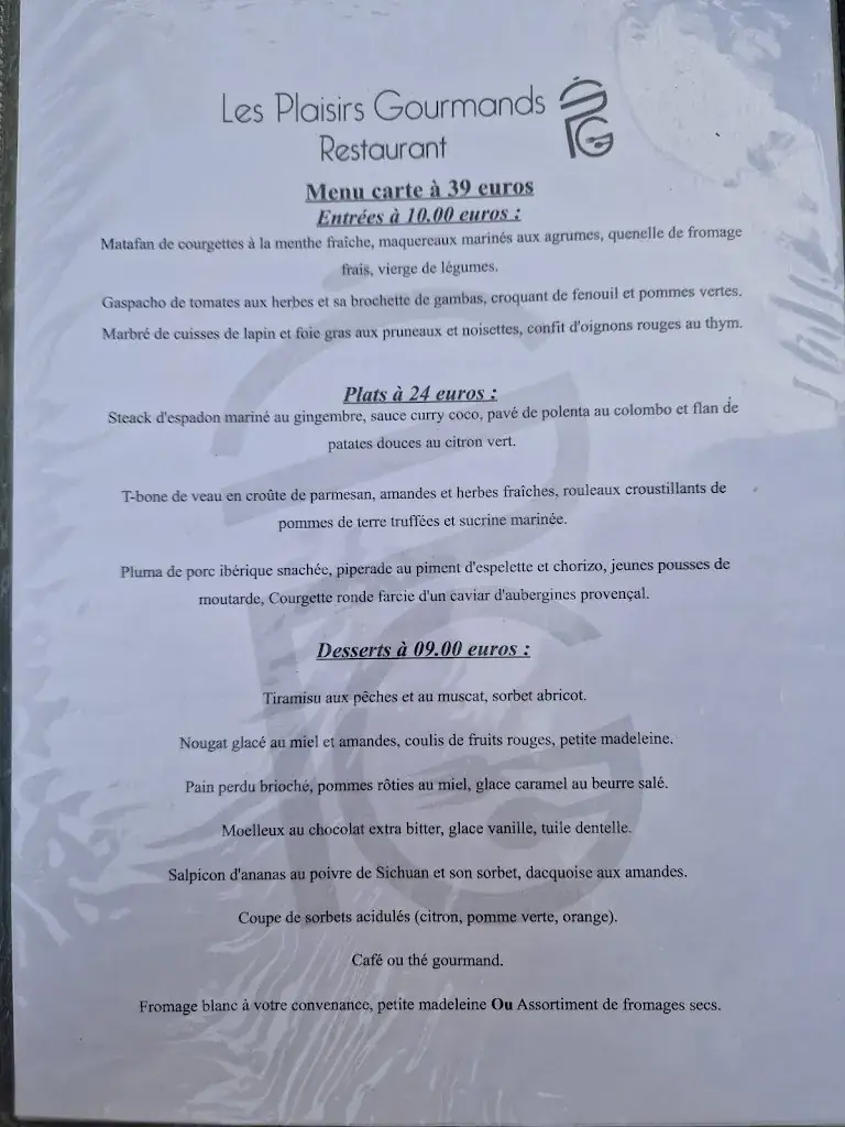 Menu_Les Plaisirs Gourmands_Chambéry_image_4