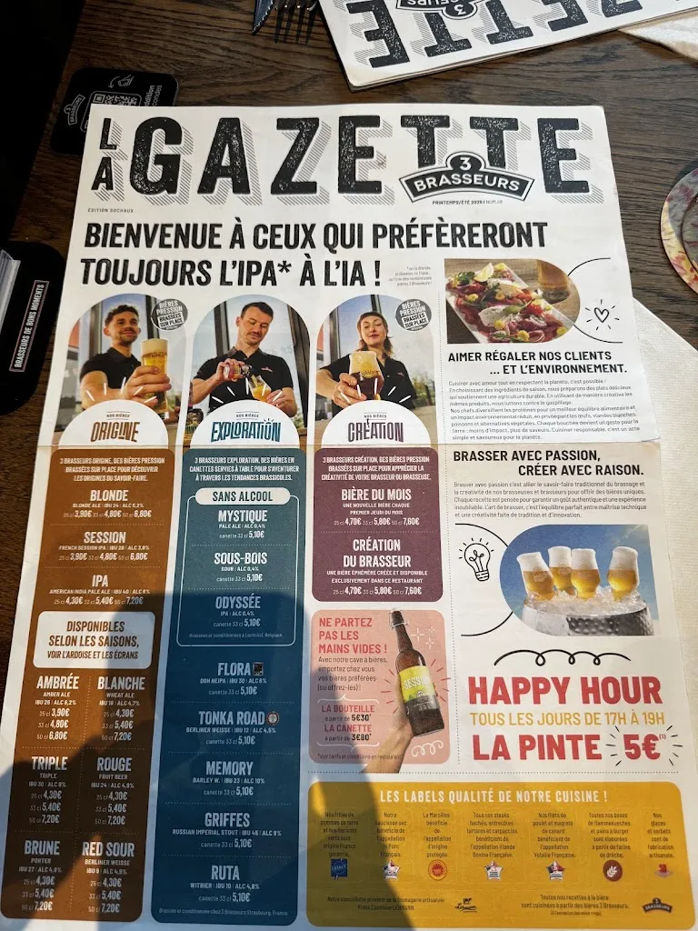 Menu_3 Brasseurs Sochaux_Sochaux_image_4