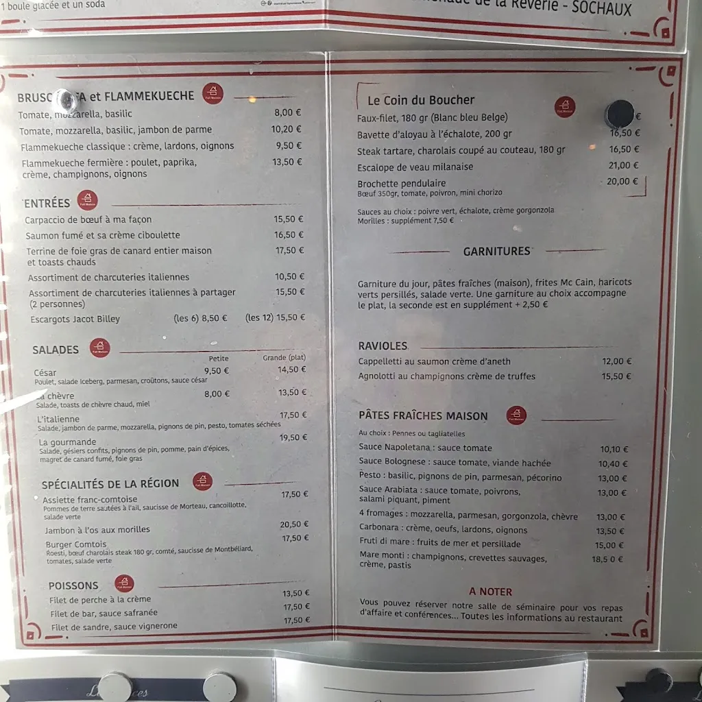 Menu_La Rotonde_Sochaux_immagine_3