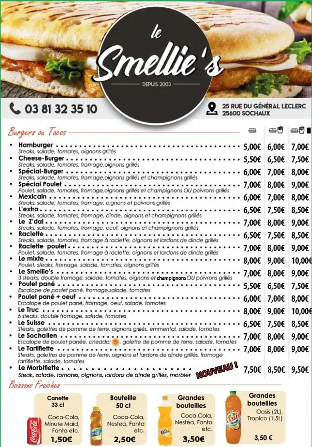 Menu_Smellie's_Sochaux_image_1