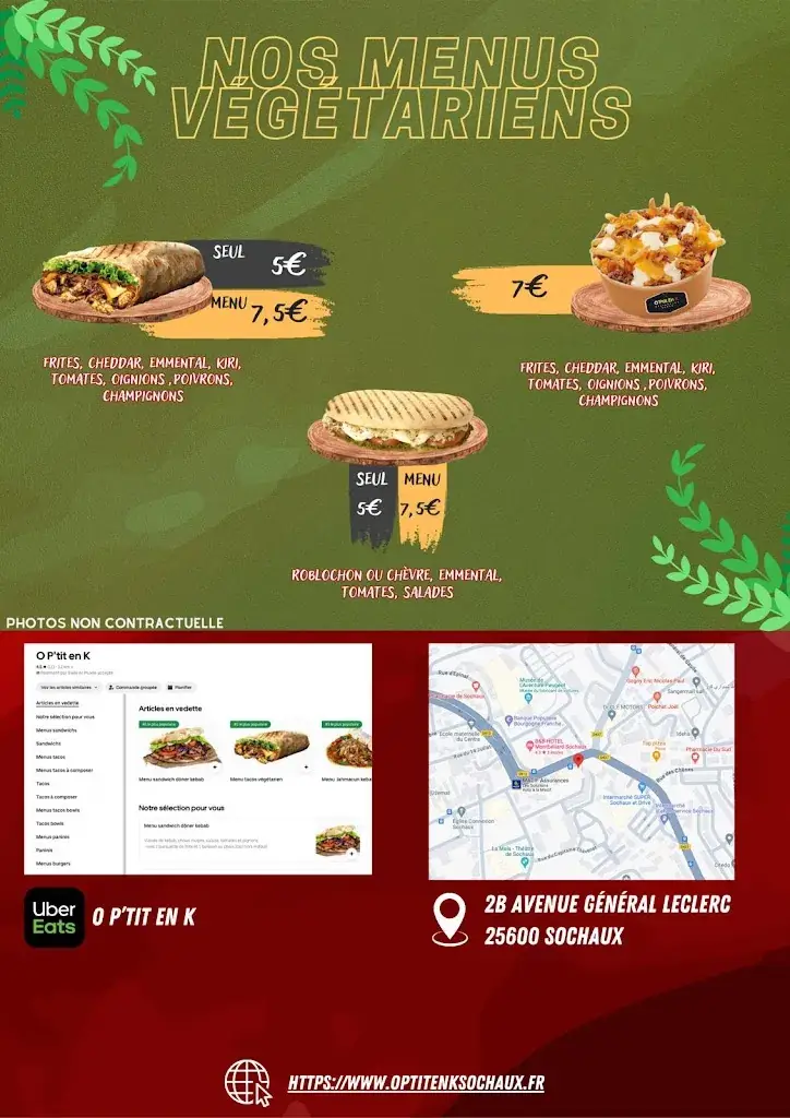 Menu_O P'tit en k Sochaux_Sochaux_image_3