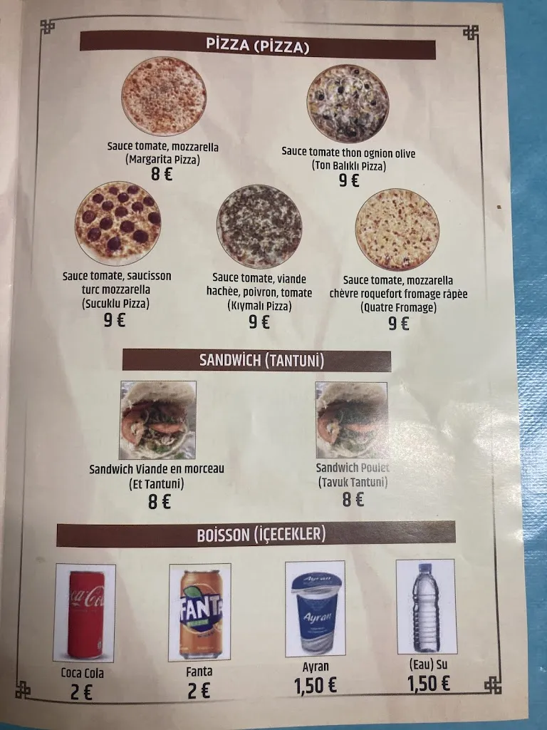 Menu_Restaurant turc - Cumalı Usta_Valentigney_immagine_1