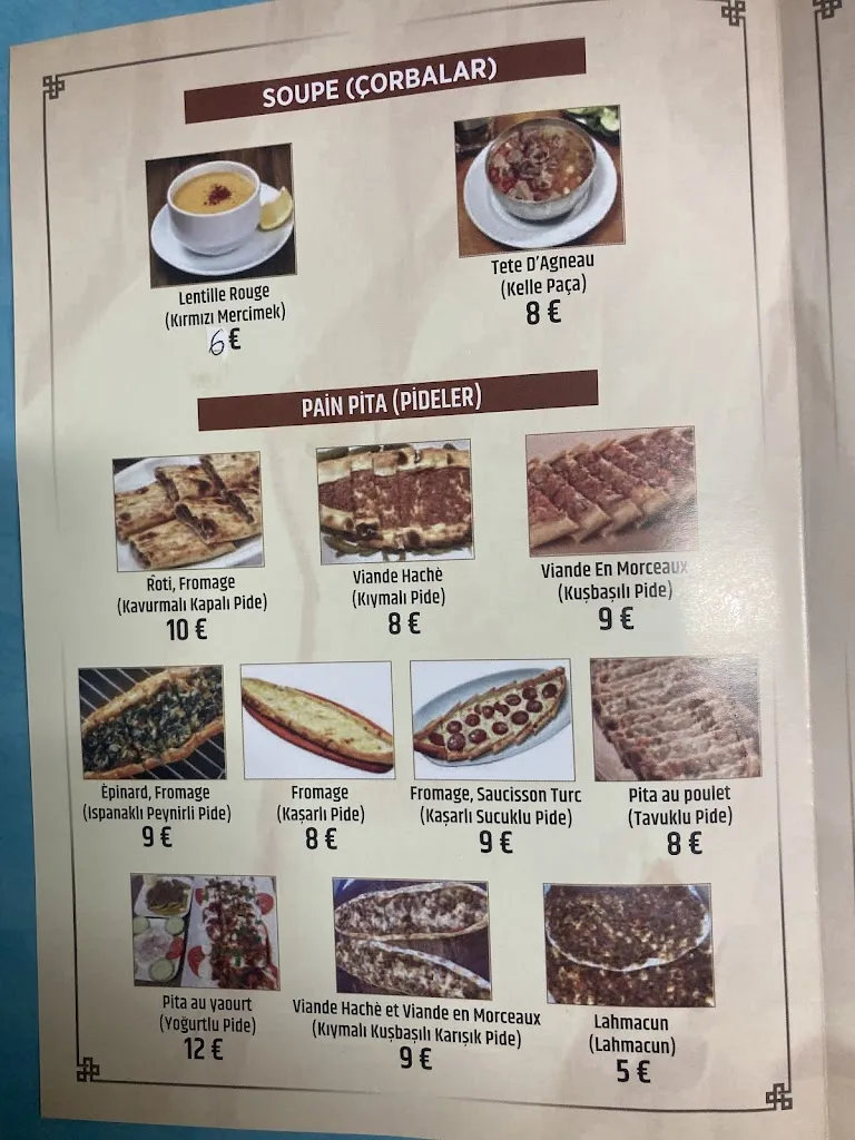 Menu_Restaurant turc - Cumalı Usta_Valentigney_immagine_2