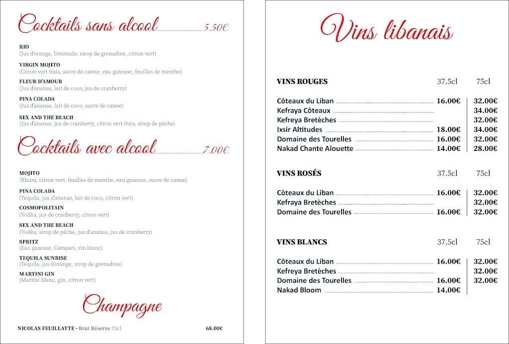 Menu_Restaurant Elham_Saint-Leu-la-Forêt_immagine_4